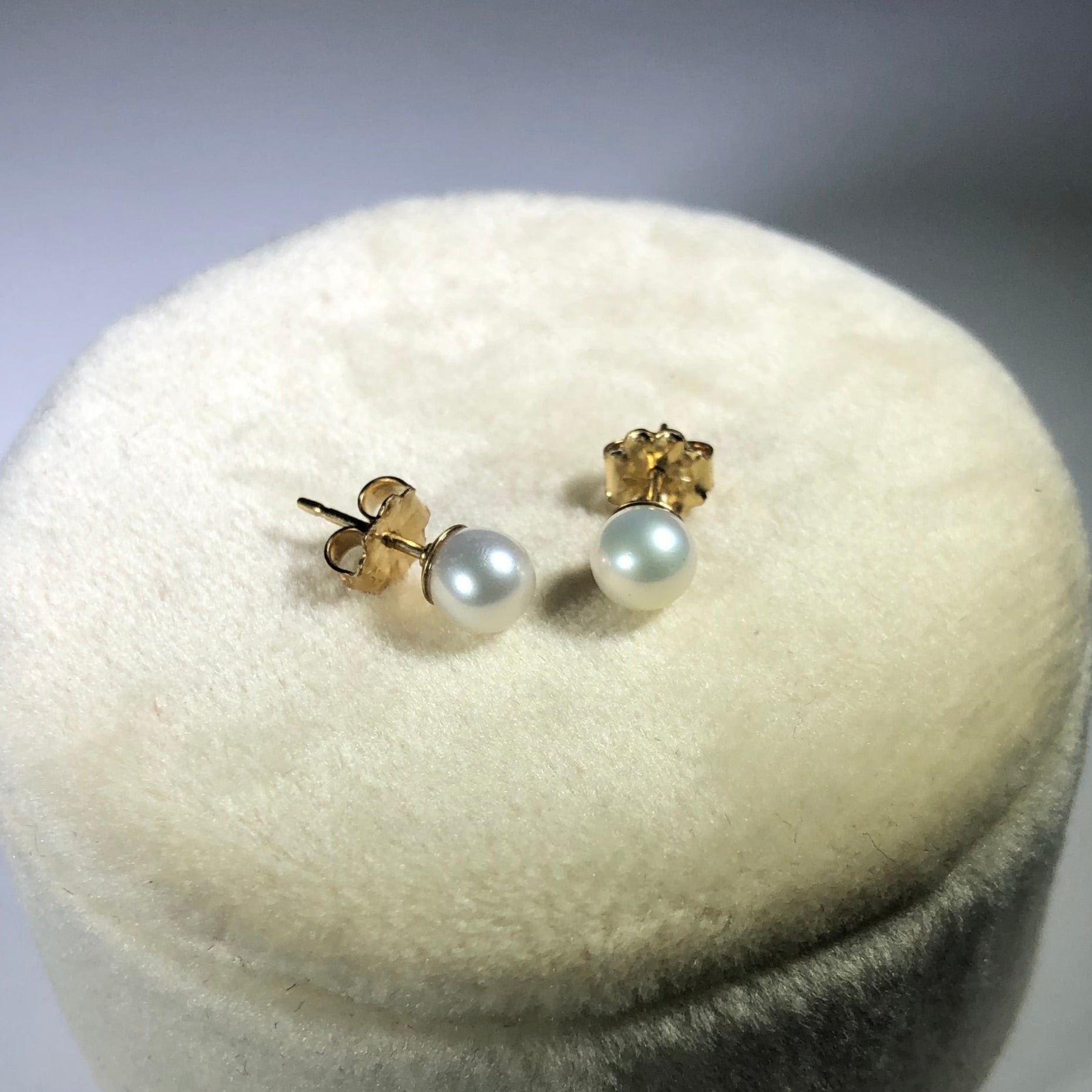 Pearl Stud Earrings