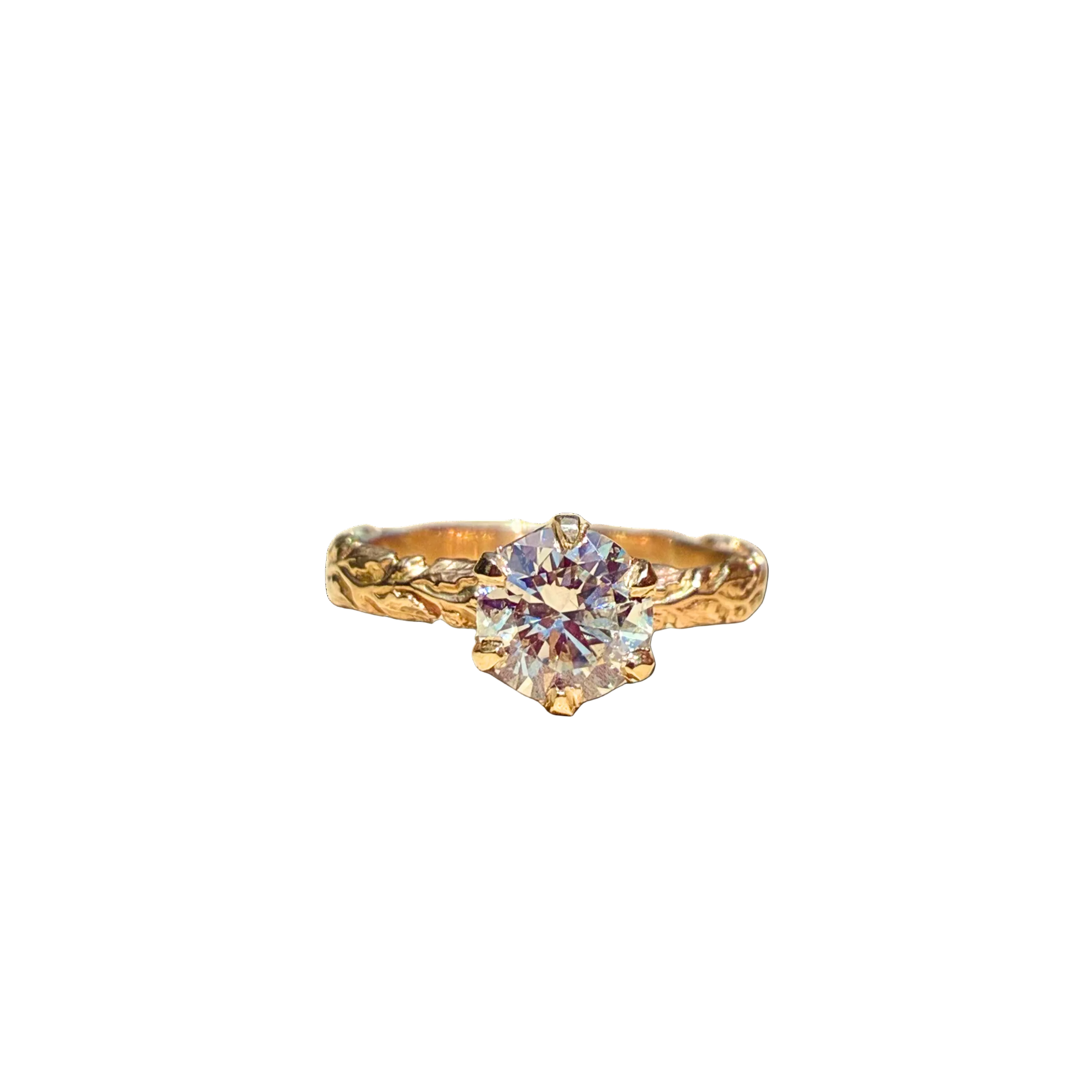 Old Euro Victorian Vine Solitaire
