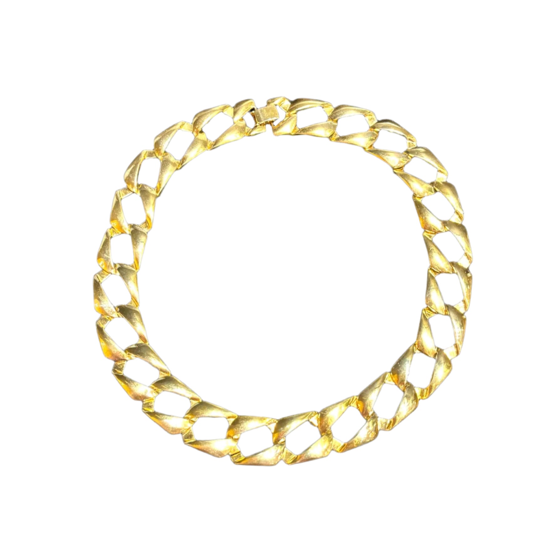 Vintage 80's Gold Fill Chain Necklace