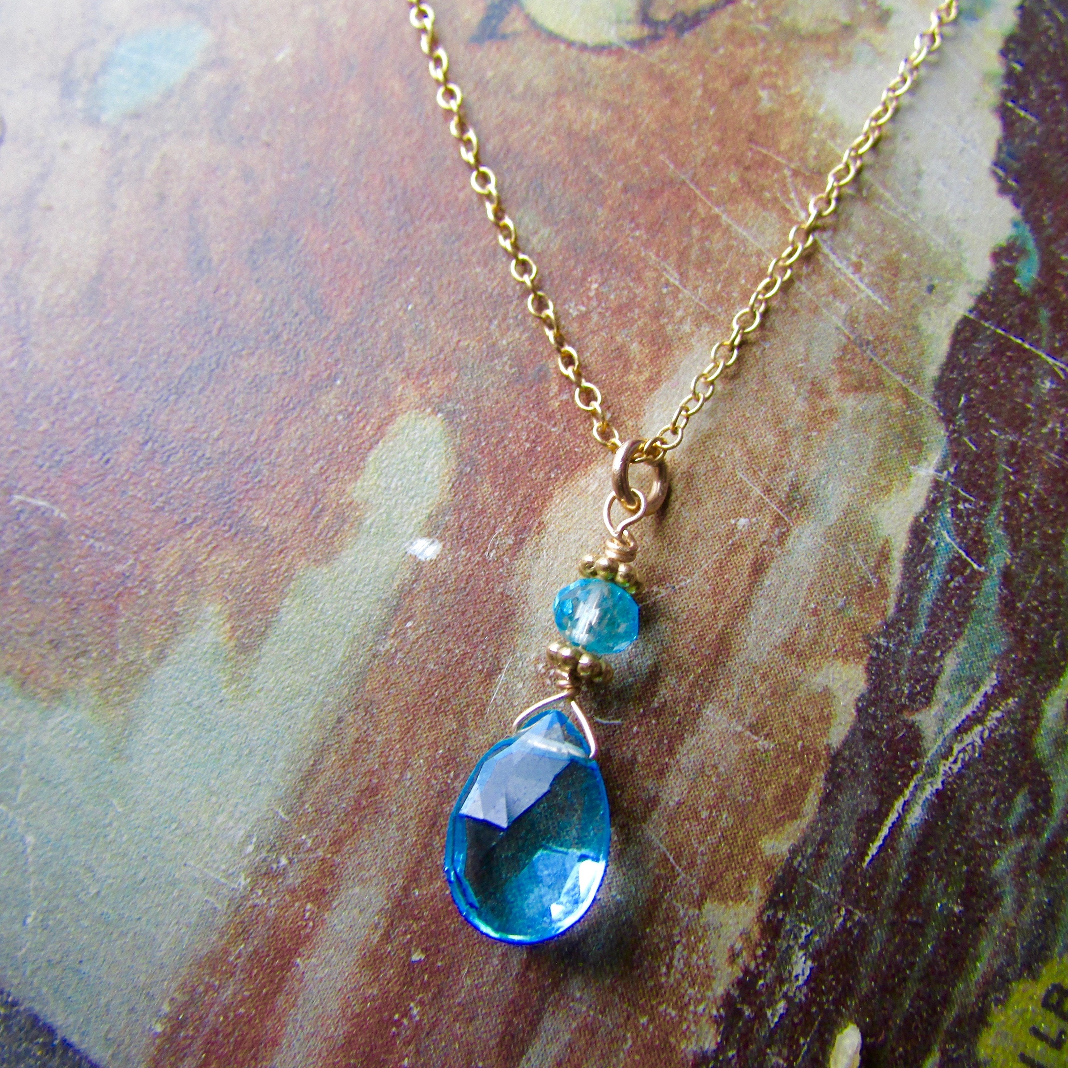 Small Briolette Necklace