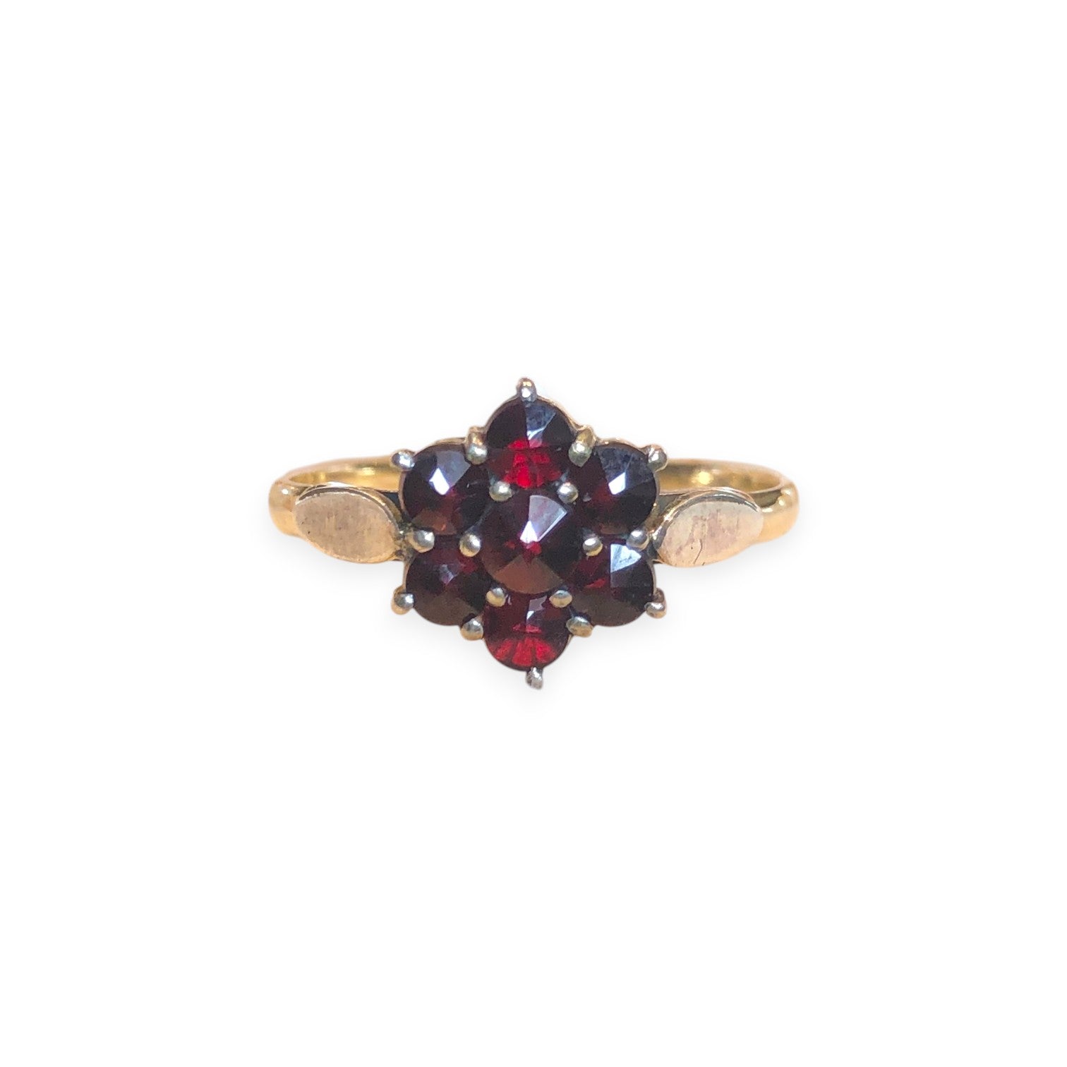 Antique Victorian Bohemian Garnet Ring