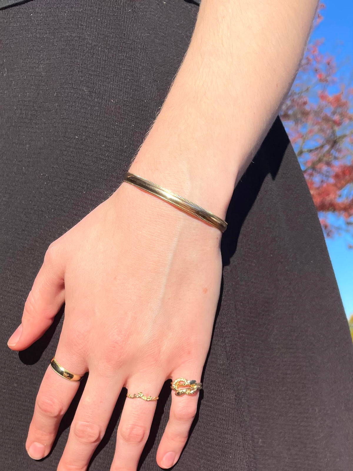 Milgrain Cuff