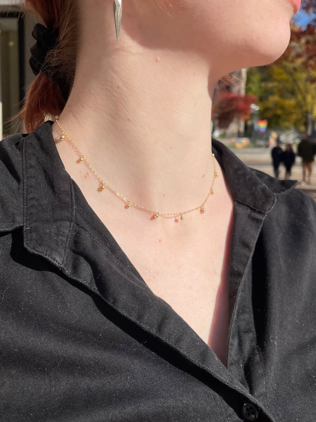 14k Simple Chain Necklace