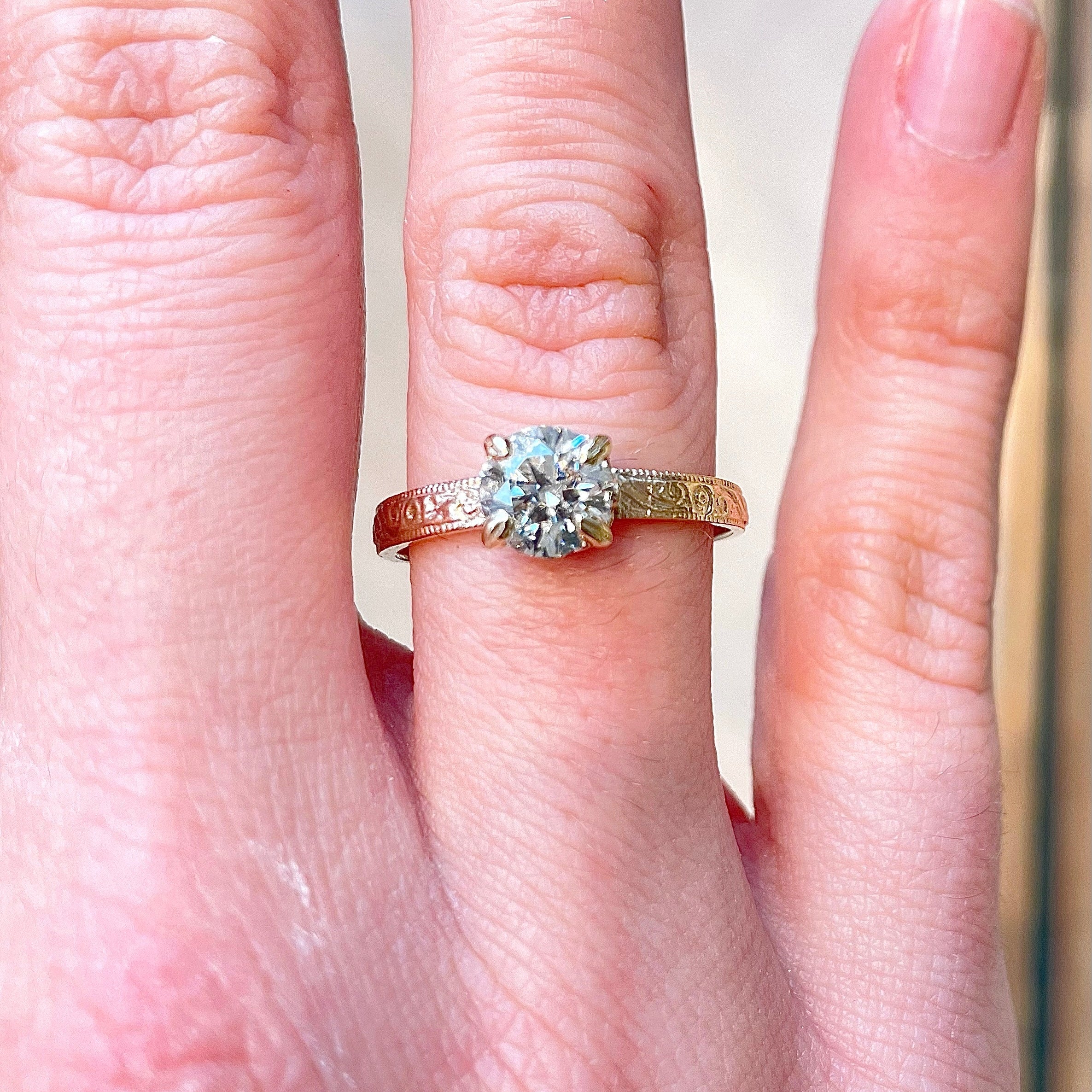 The Spiral Solitaire Ring