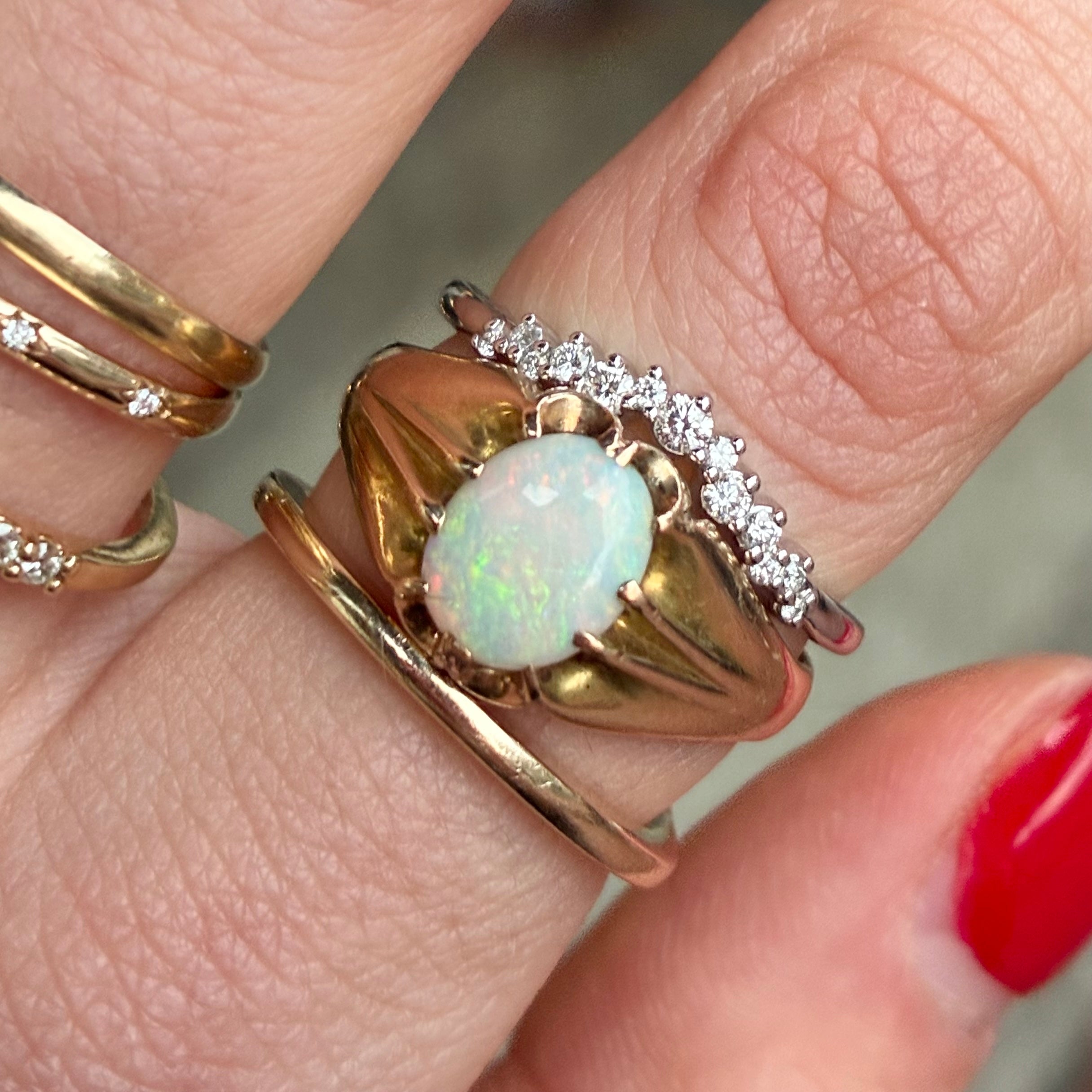 Antique Opal Ring