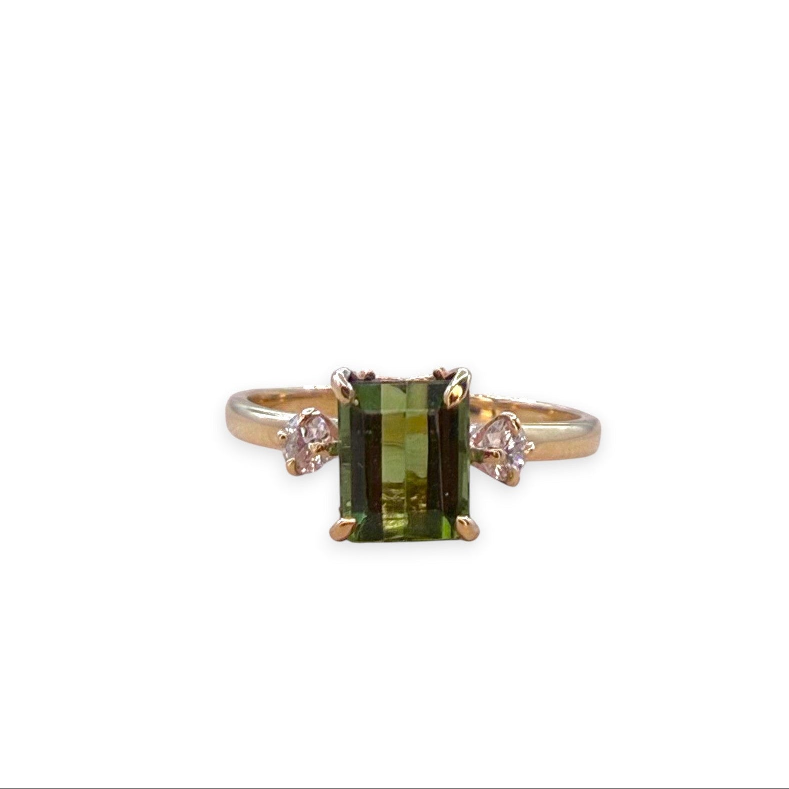 The Tourmaline Trio Fashion Ring