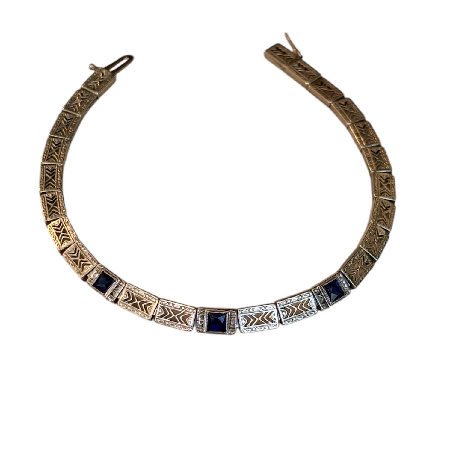 Antique Sapphire Bracelet