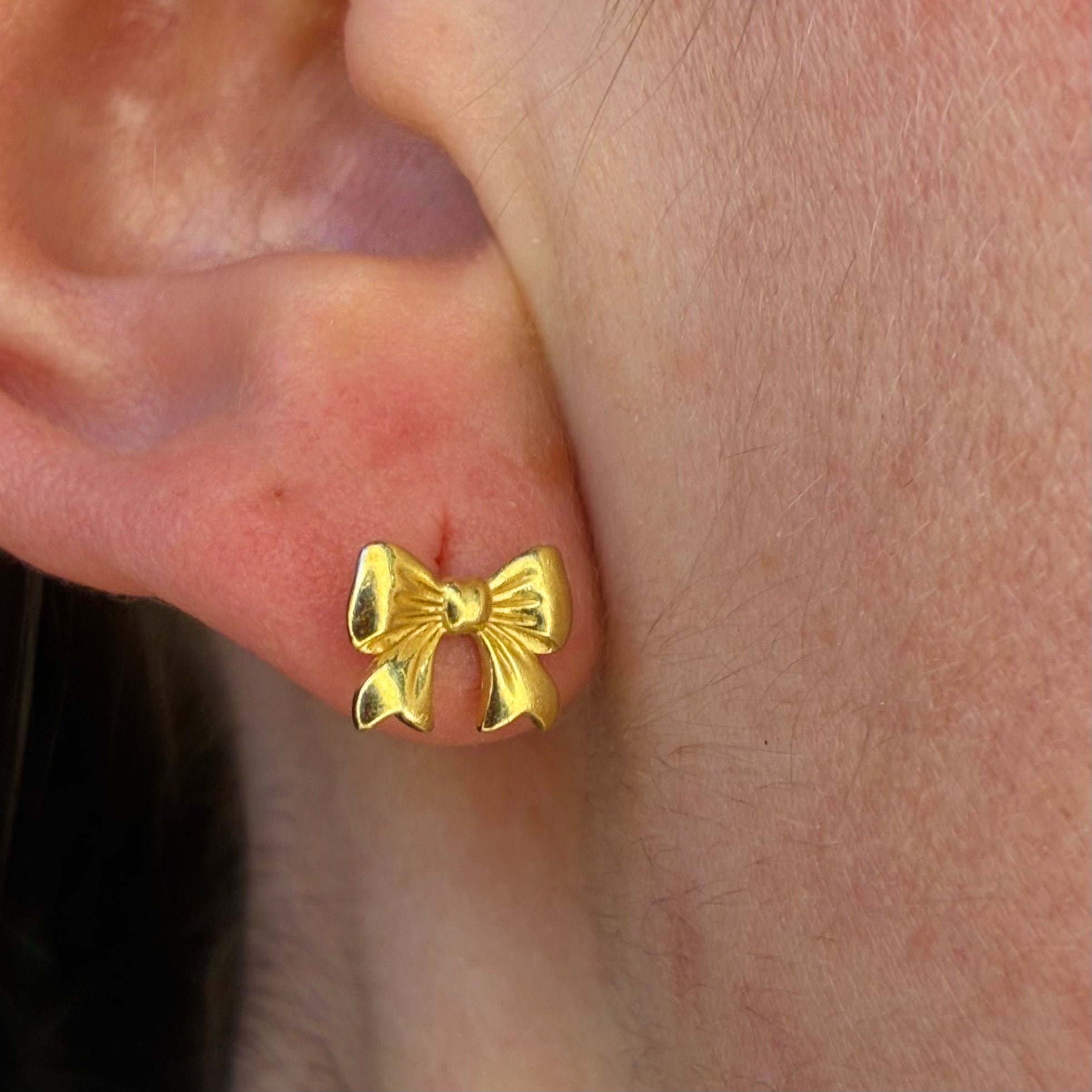 Vintage Bow Earrings