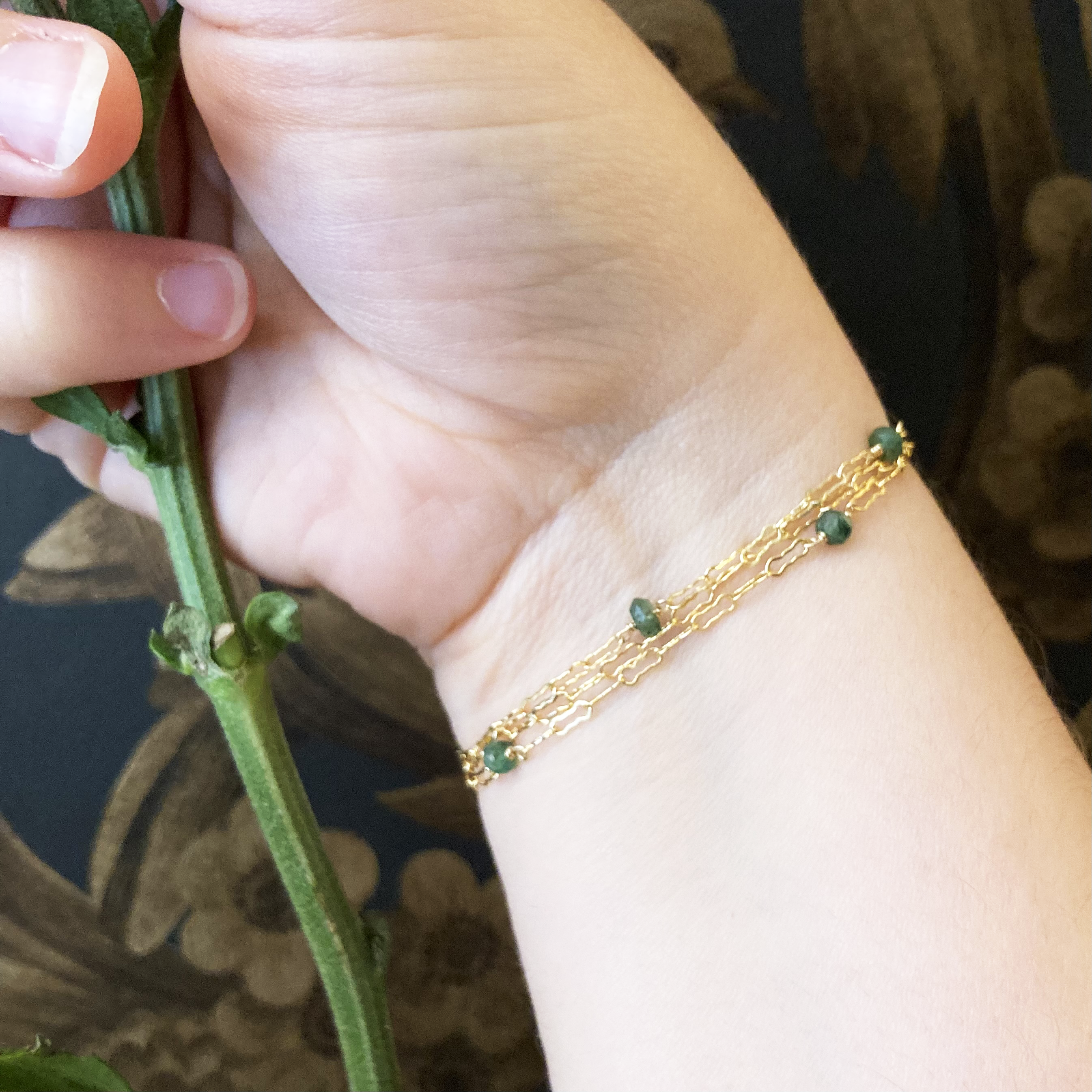 Triple Chain Bracelet