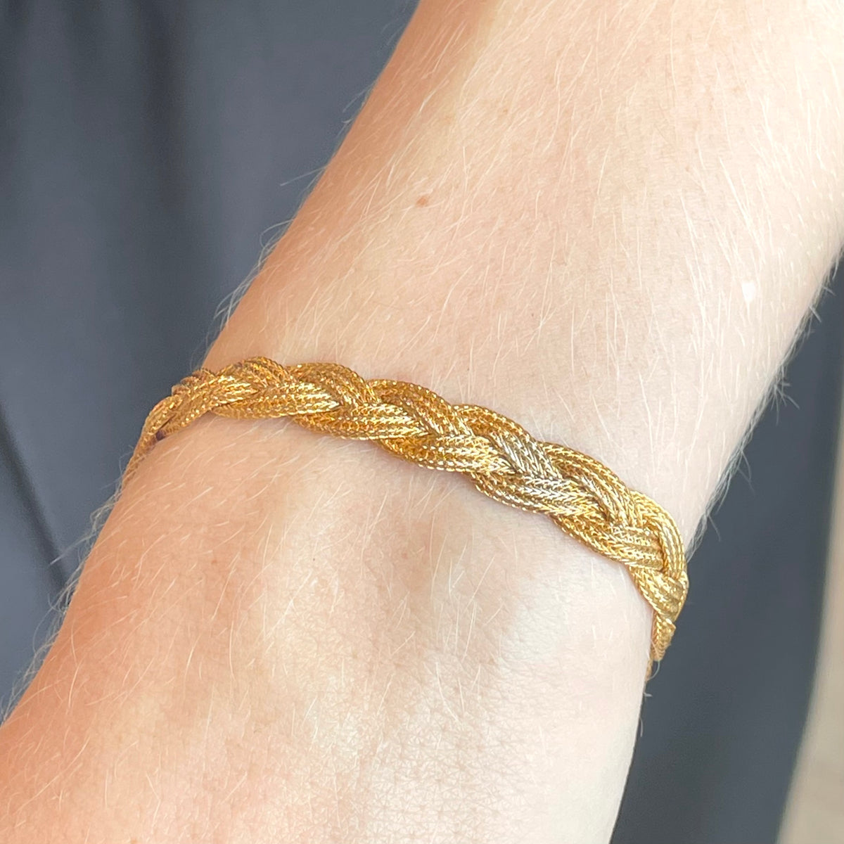 Rare Antique Woven Bracelet