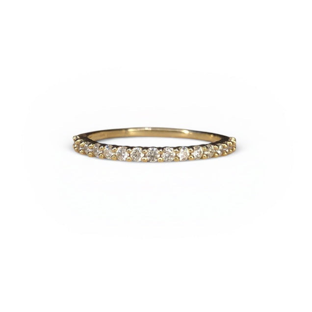 Half-Eternity Pave Band