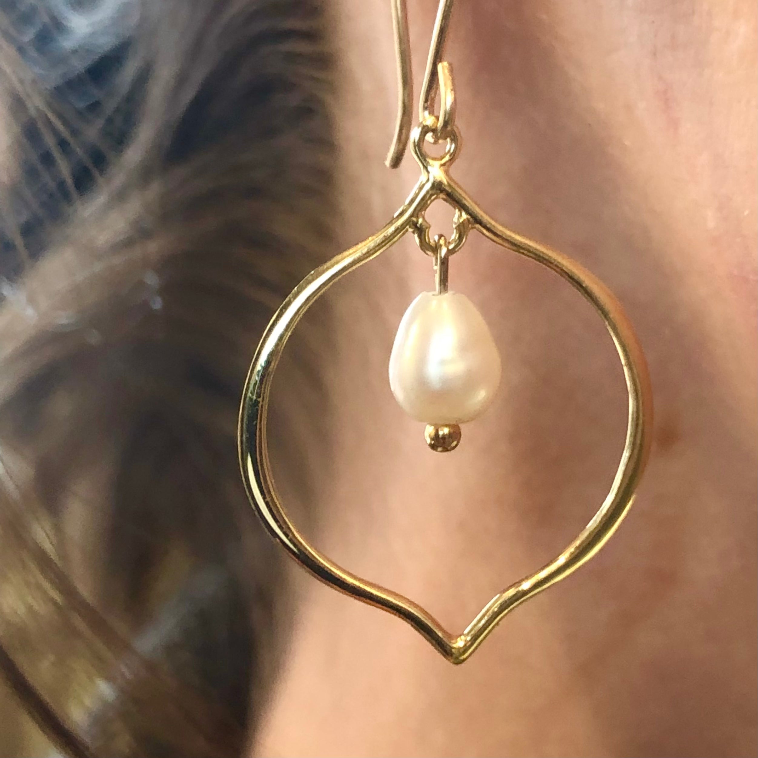 Petal w. Briolette Earrings