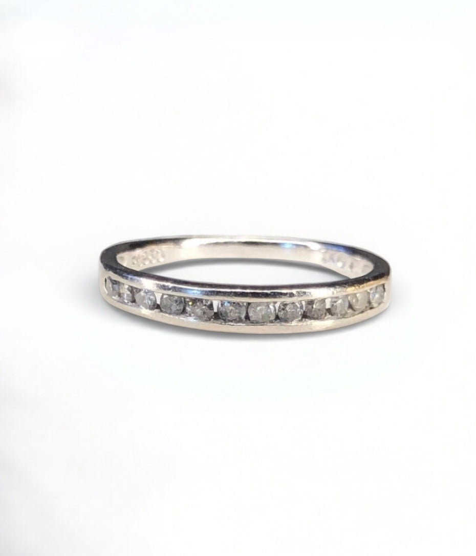 Art Deco Diamond Channel Set Ring