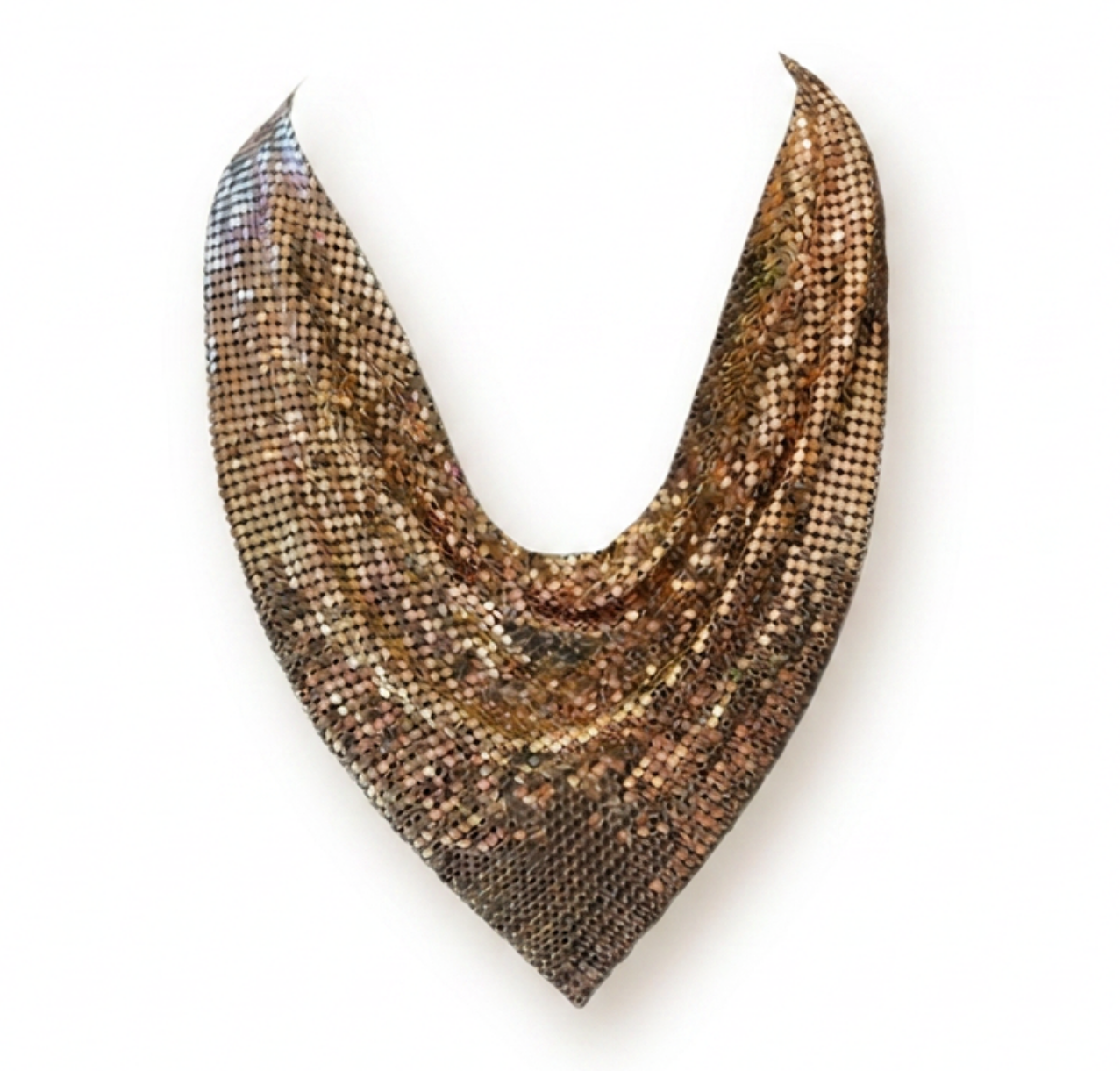 Vintage Whiting & Davis Bib Scarf