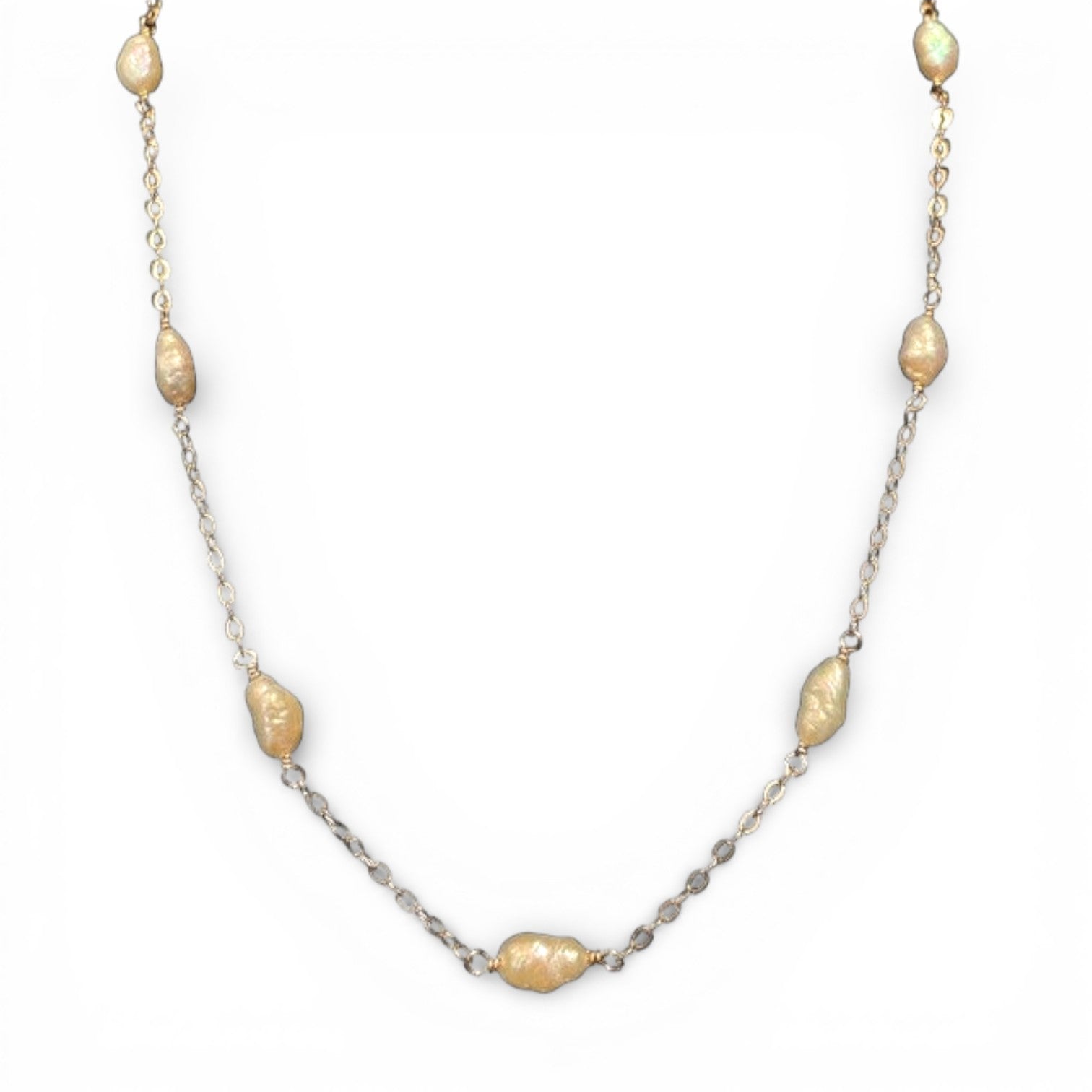 Rice Pearl Necklace