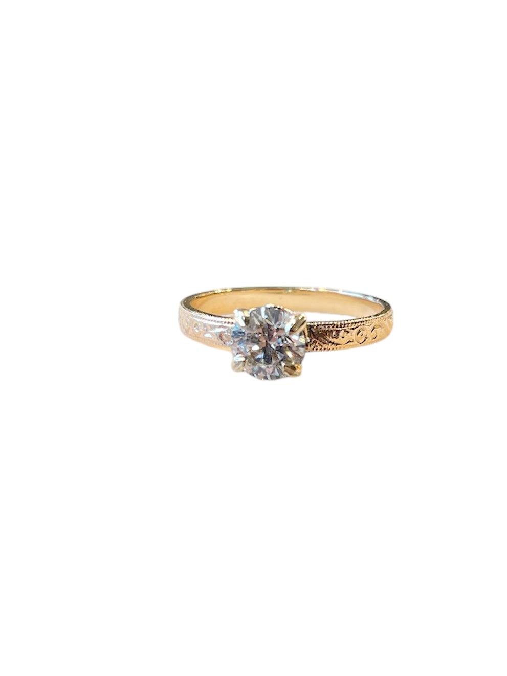 The Spiral Solitaire Ring