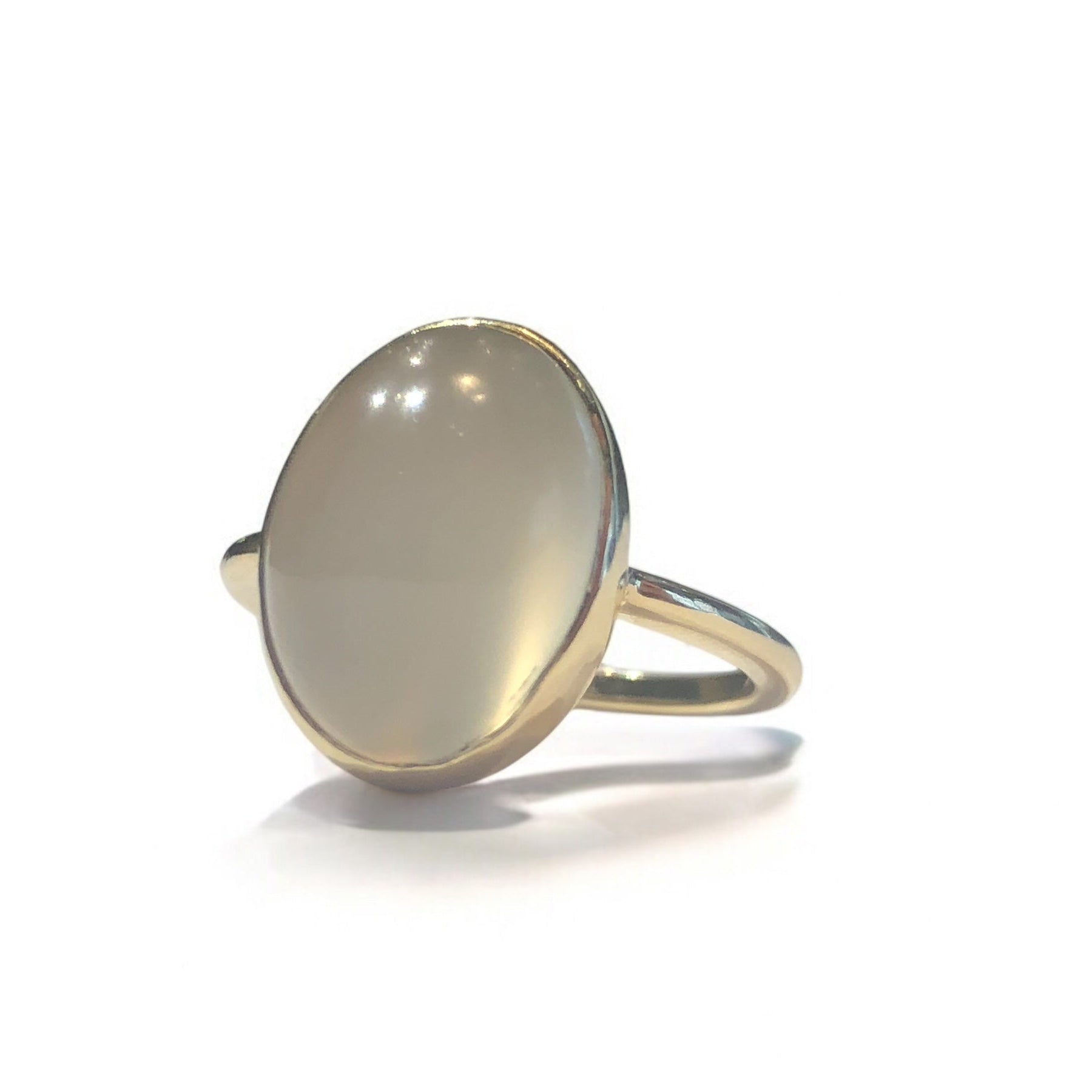 jewelry, ring, moonstone, moonstone ring, solitaire ring, cabochon, cabochon moonstone, cabochon moonstone ring, bezel, bezel setting, bezel set moonstone, bezel set ring, vintage inspired, vintage inspired ring, vintage inspired jewelry, 14k ring, 14k gold, 14k, rebekah brooks, rebekah brooks jewelry, custom jewelry, cambridge, northampton, one of a kind, one of a kind ring, one of a kind jewelry