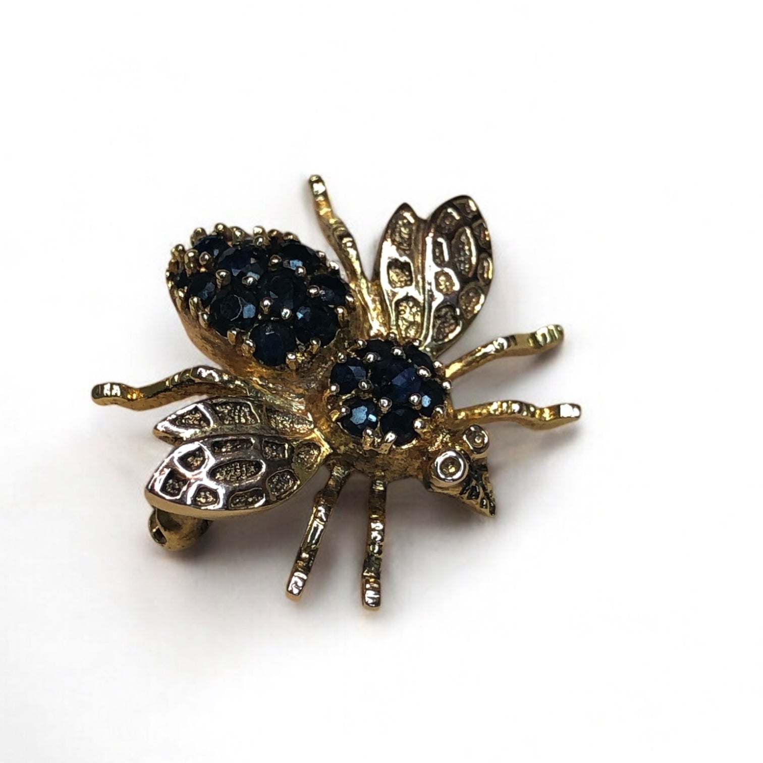 Vermeil and Sapphire bee