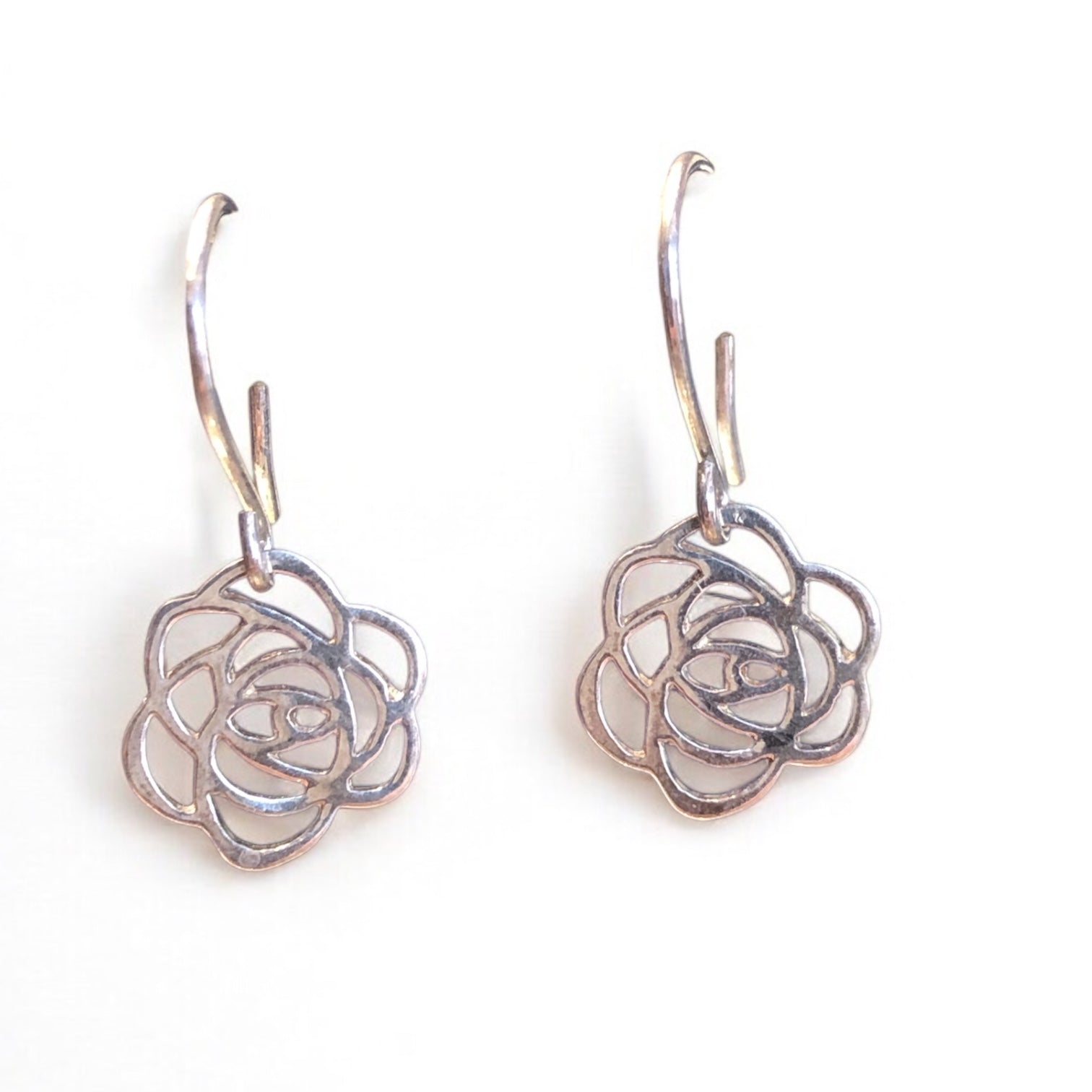 Rose Cutout Earrings