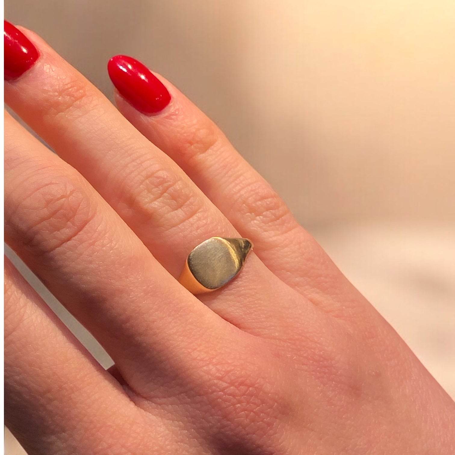 Victorian 10k Signet Ring