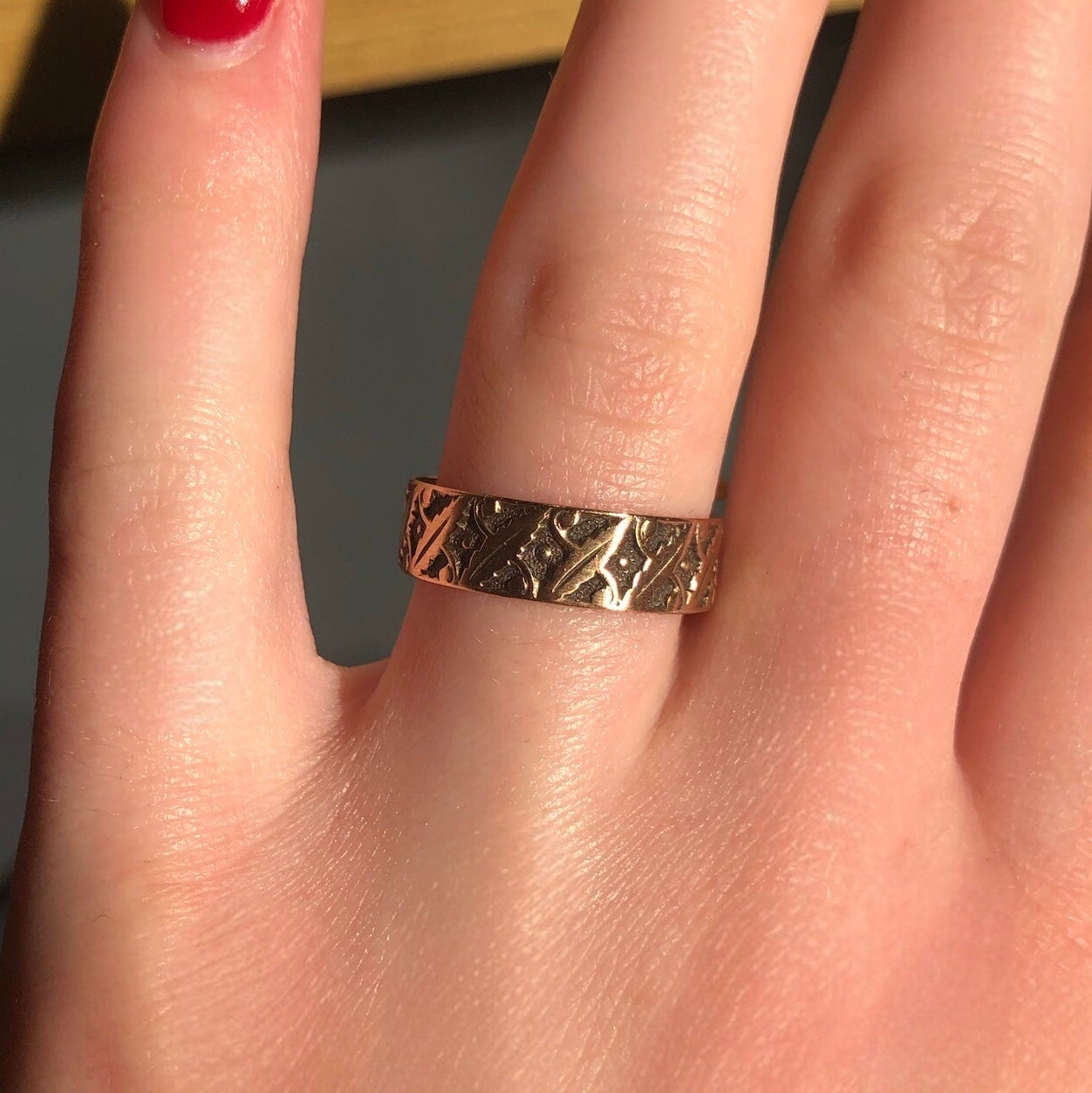 Antique Victorian Cigar Band