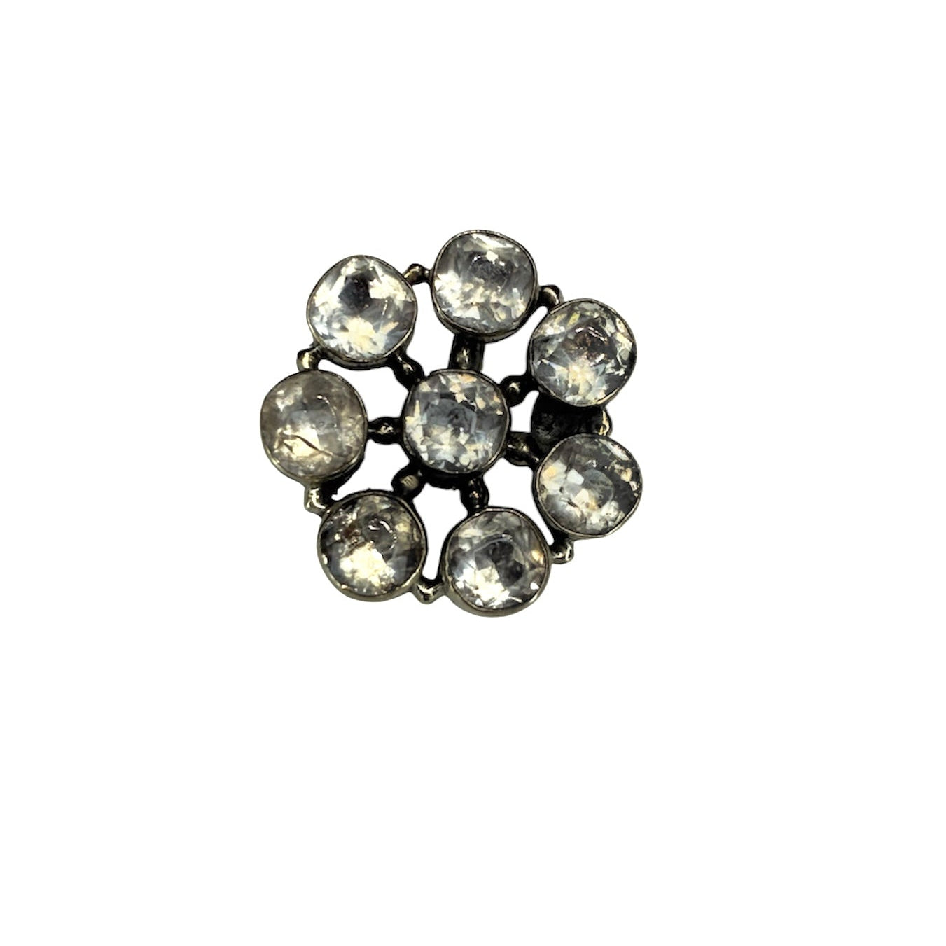 Rare Georgian Flower Brooch