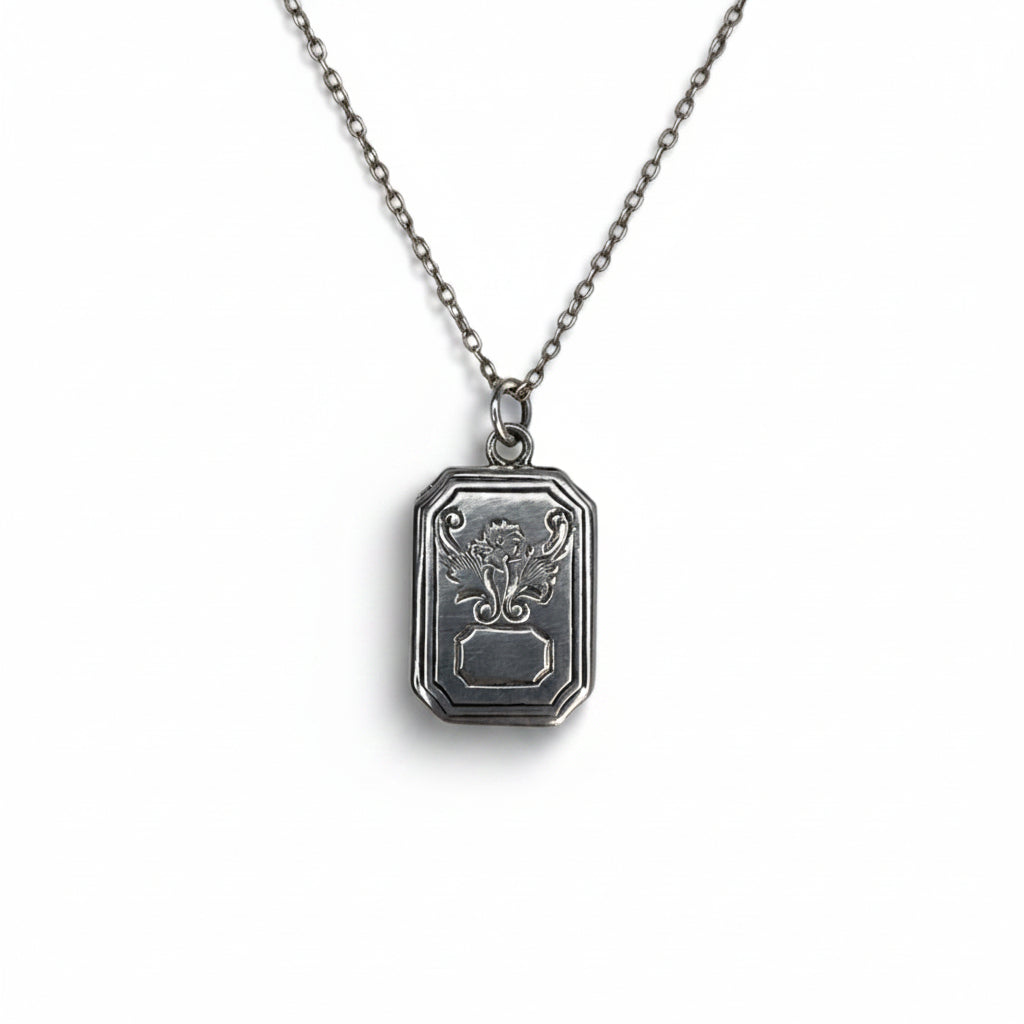 Antique Sterling Silver Locket