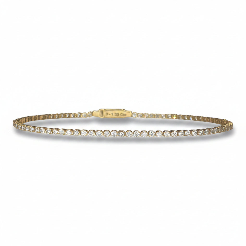 18k Diamond Tennis Bracelet