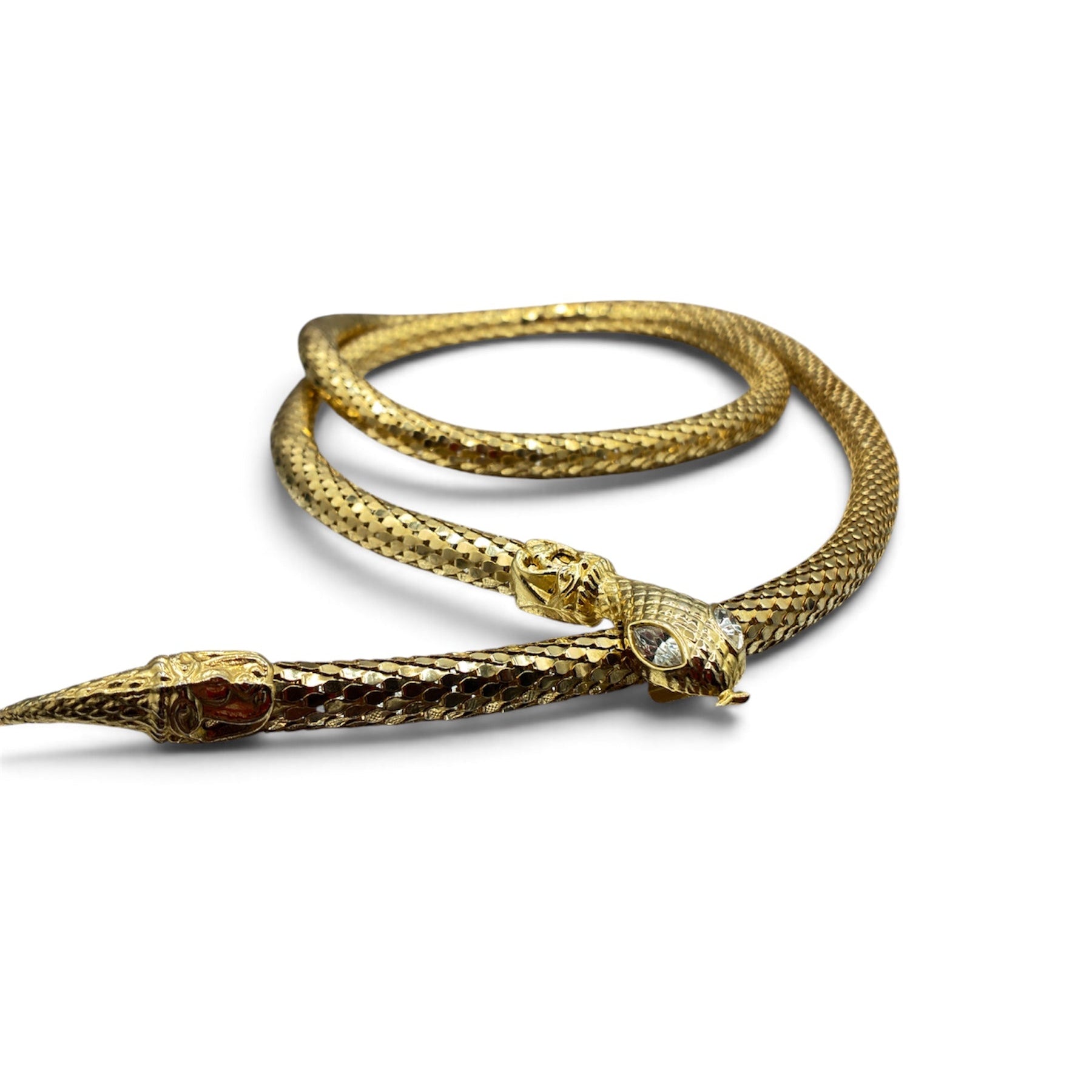 Amazing Vintage Snake Necklace