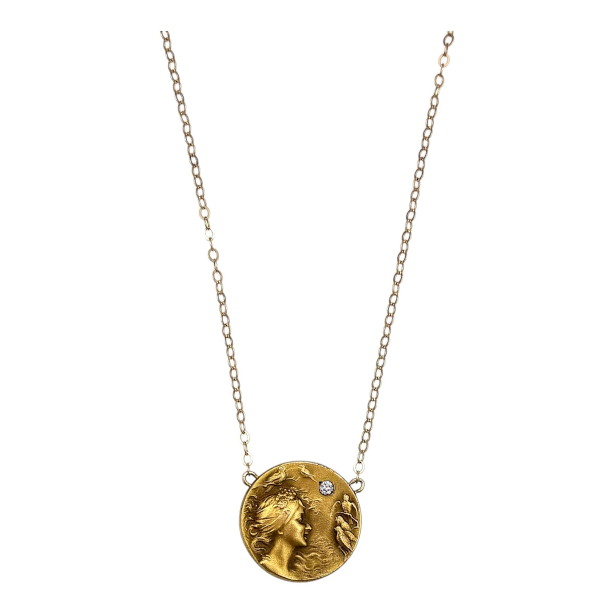 Antique Art Nouveau Pendant