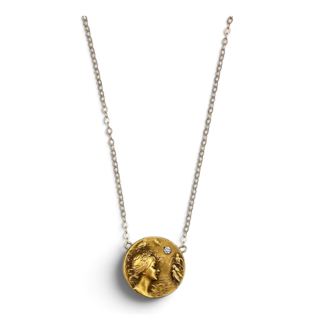 Antique Art Nouveau Pendant