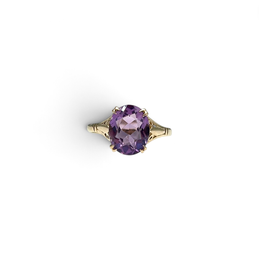 Antique Amethyst Ring
