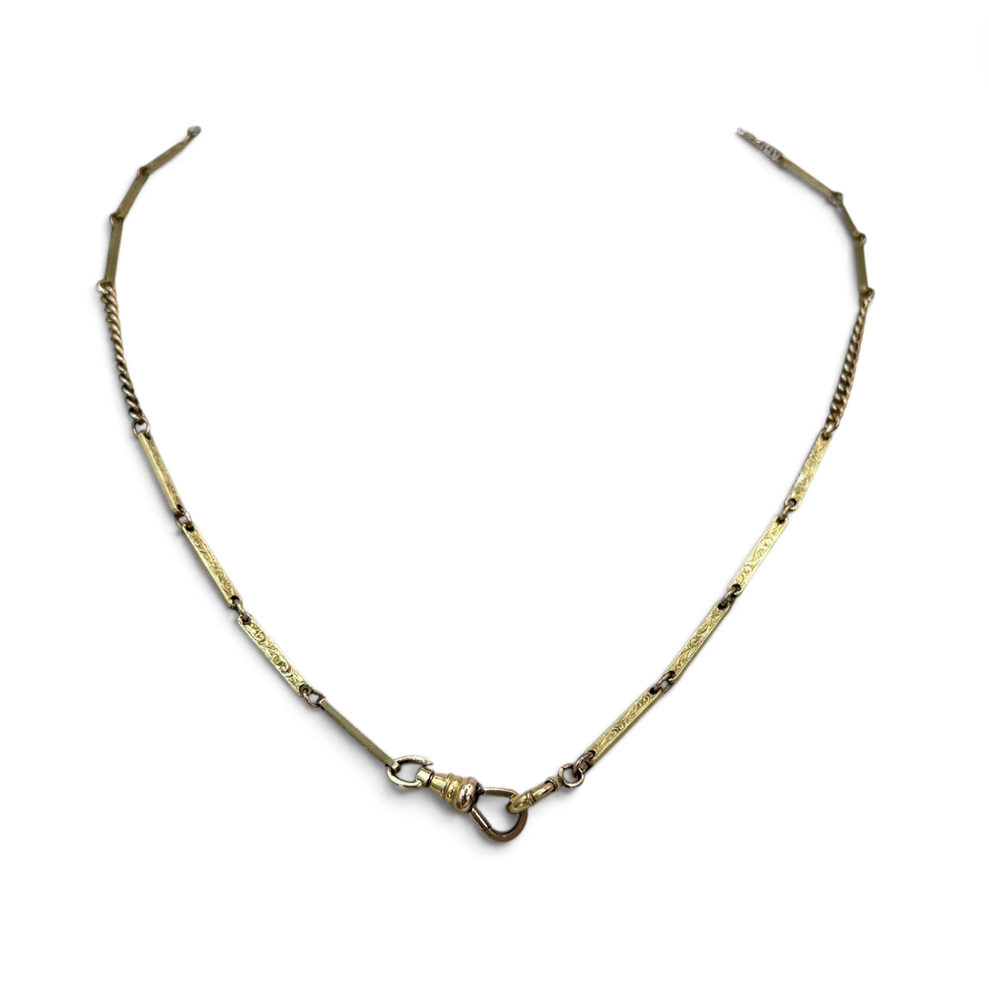 Victorian Watch Chain Necklace