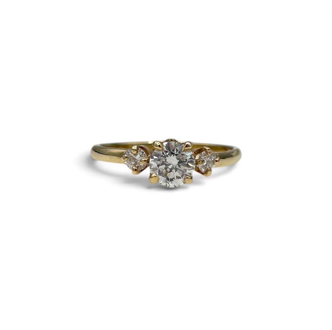 Classic Trio Engagement Ring