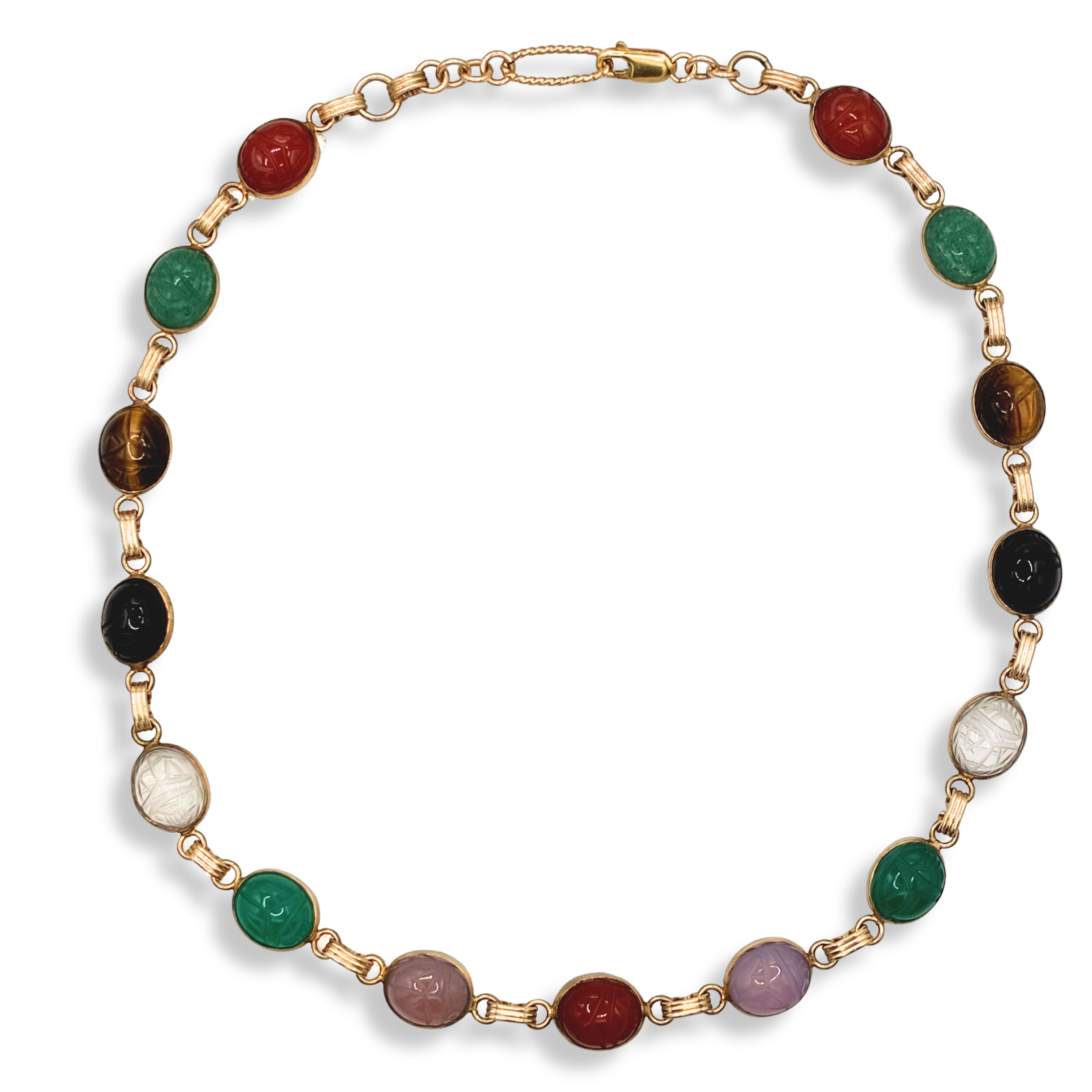 Vintage Scarab Necklace