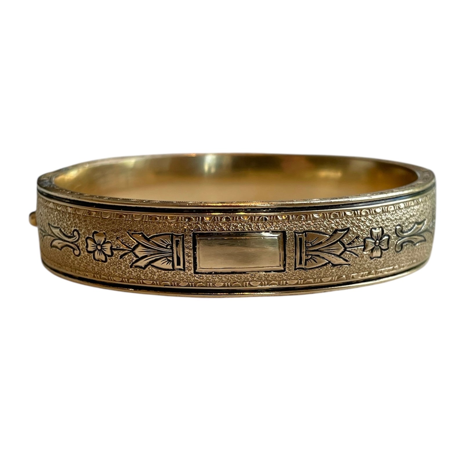 Vintage Hand Engraved Bangle