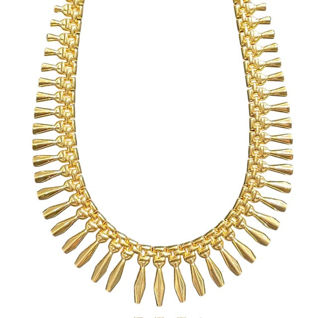 Vintage Fishbone Necklace