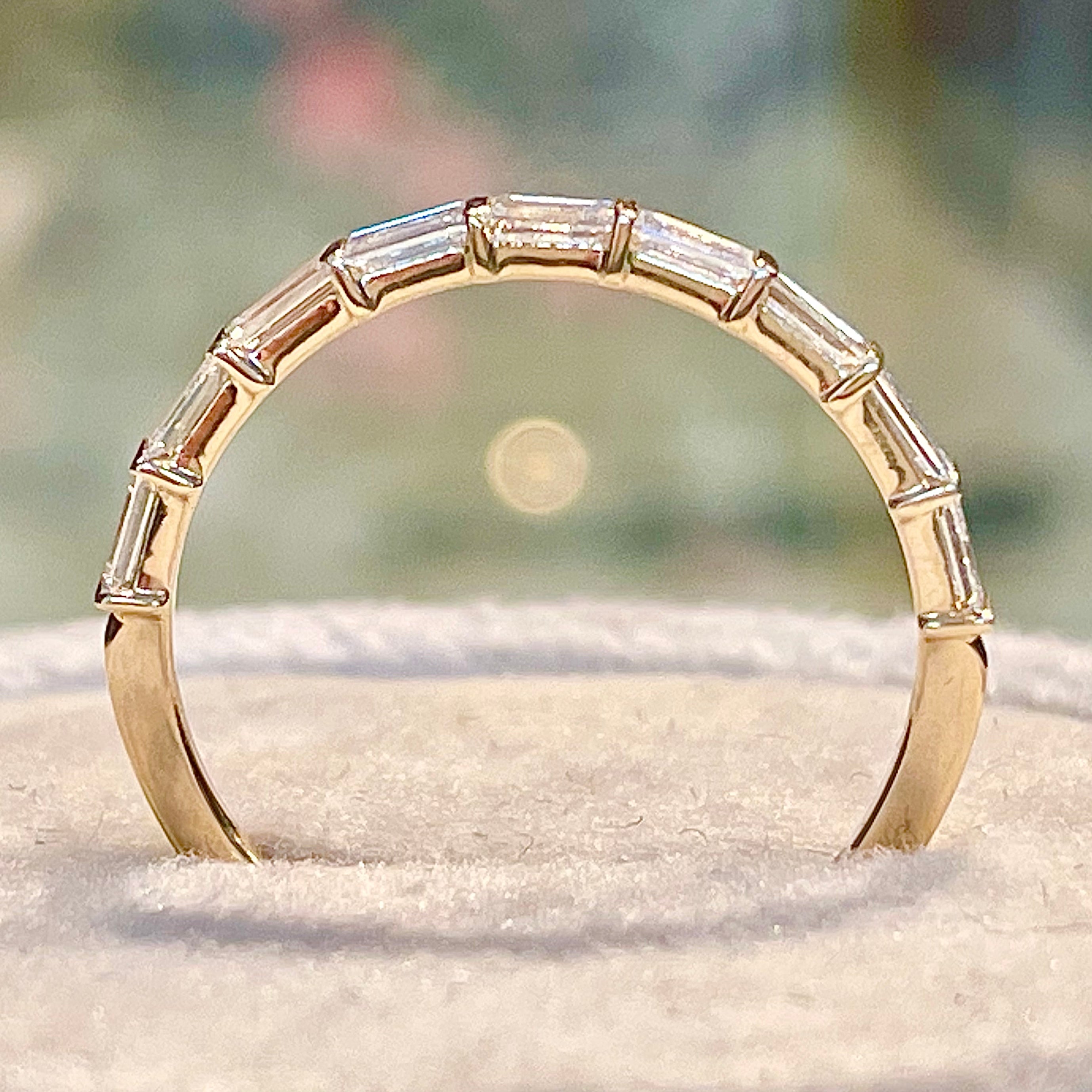 The Diamond Baguette Ring