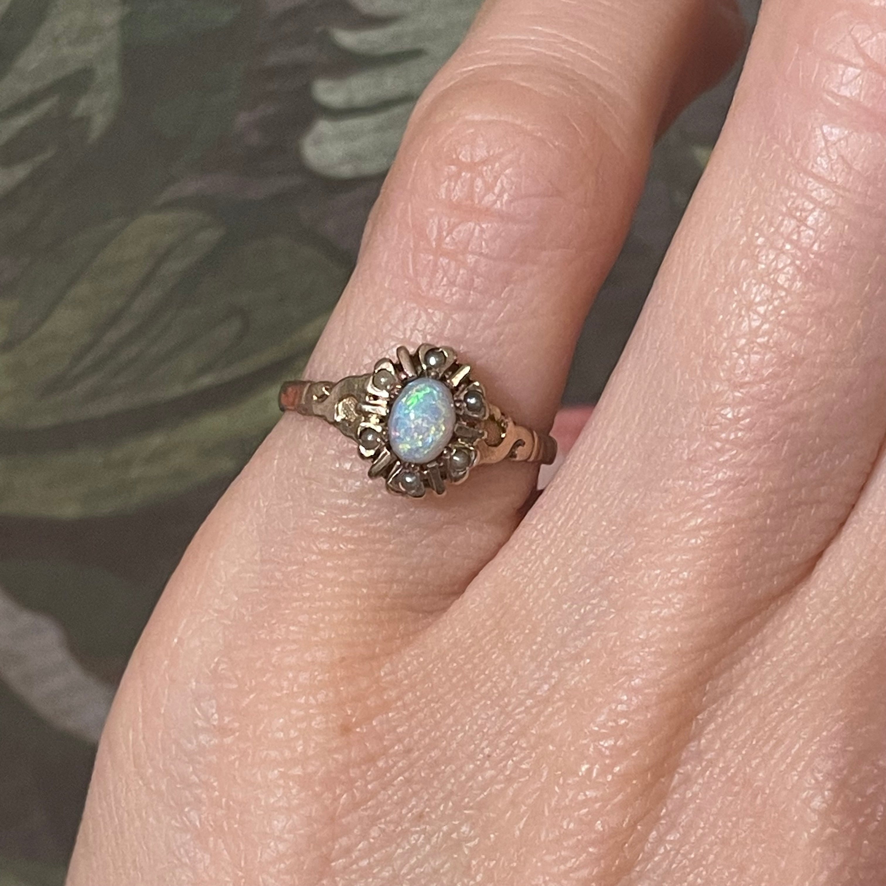 Antique Opal Ring