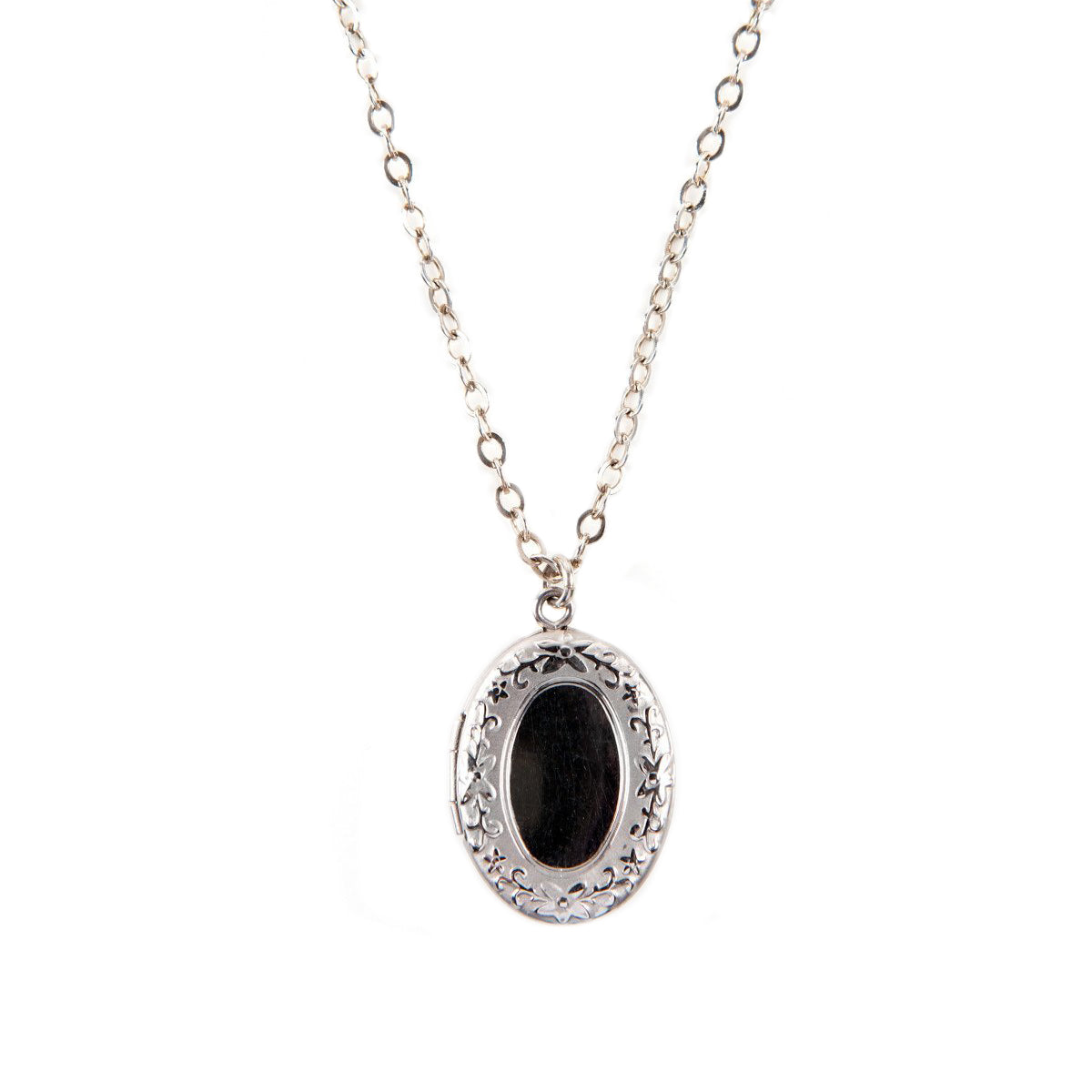 Oval Locket Necklace