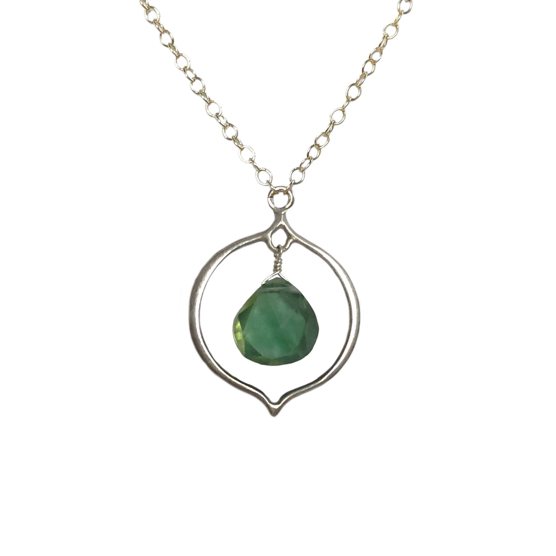 Petal w. Briolette Necklace