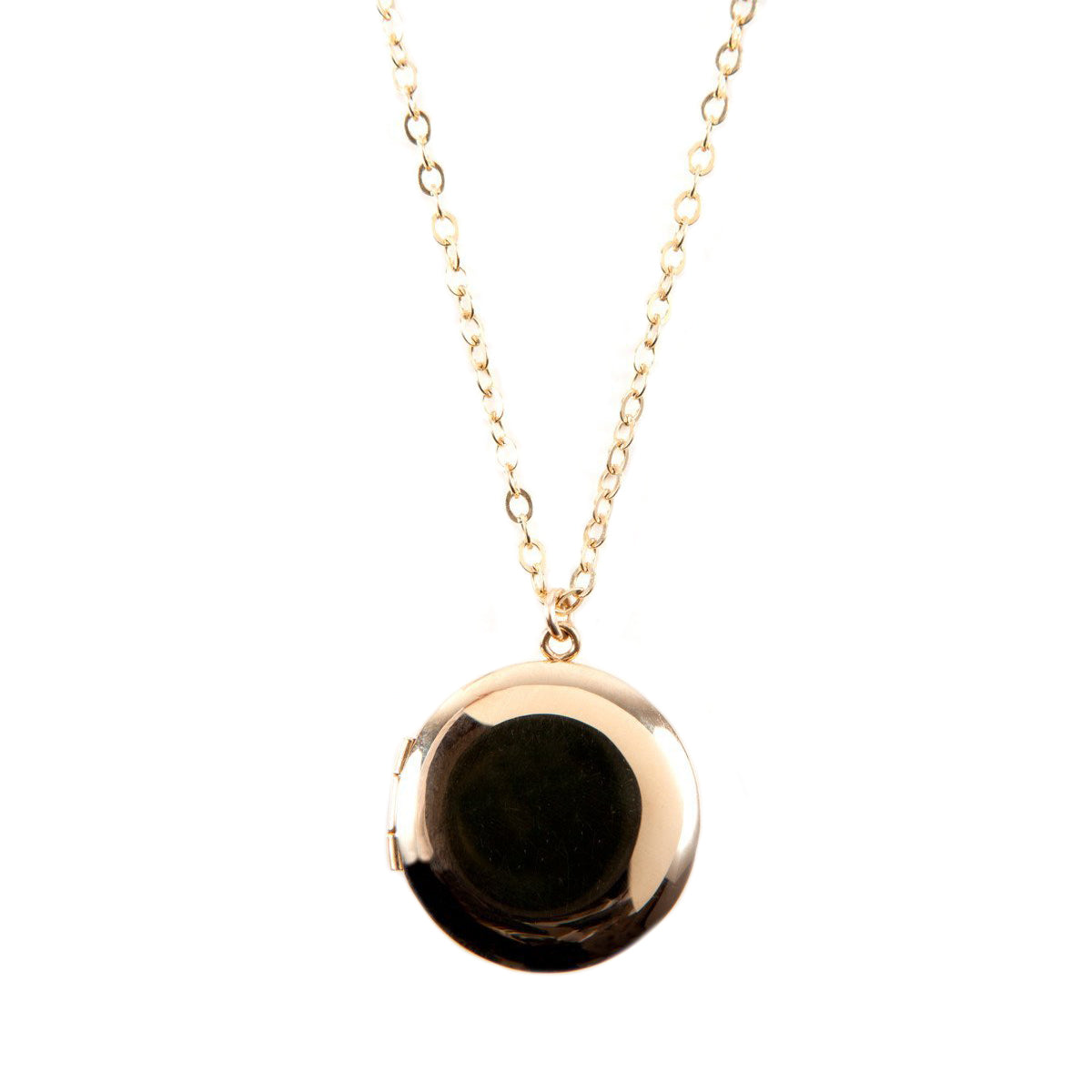 Circle Locket Necklace