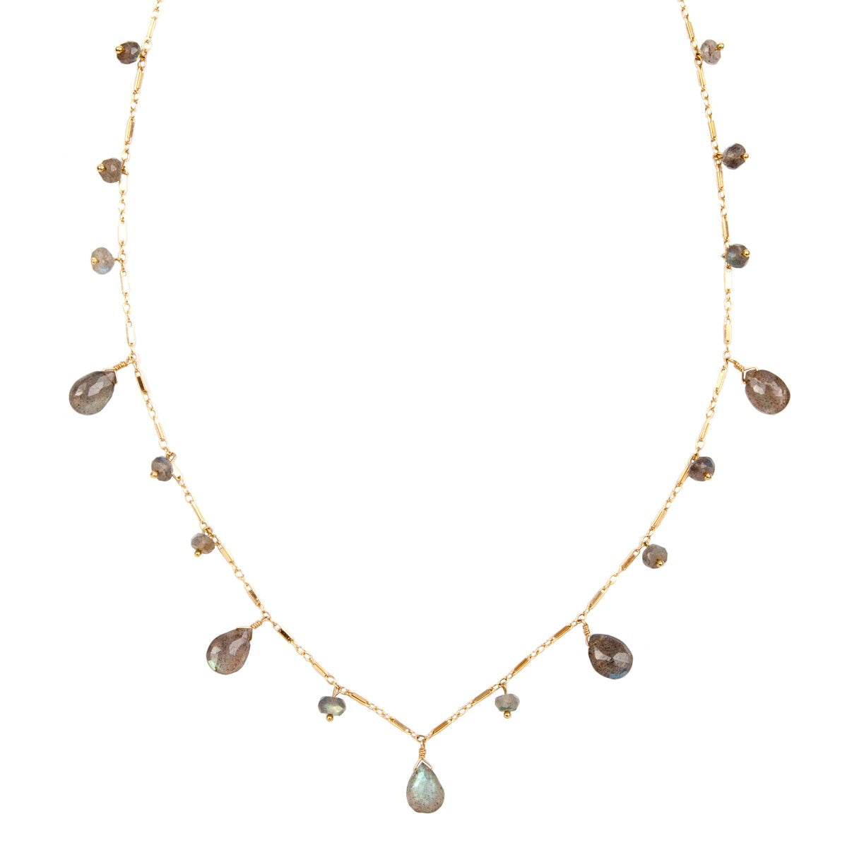 Briolette Drop Necklace