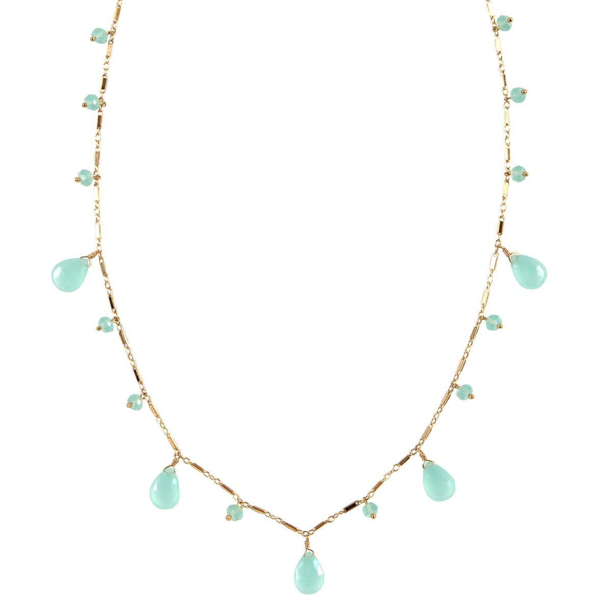 Briolette Drop Necklace