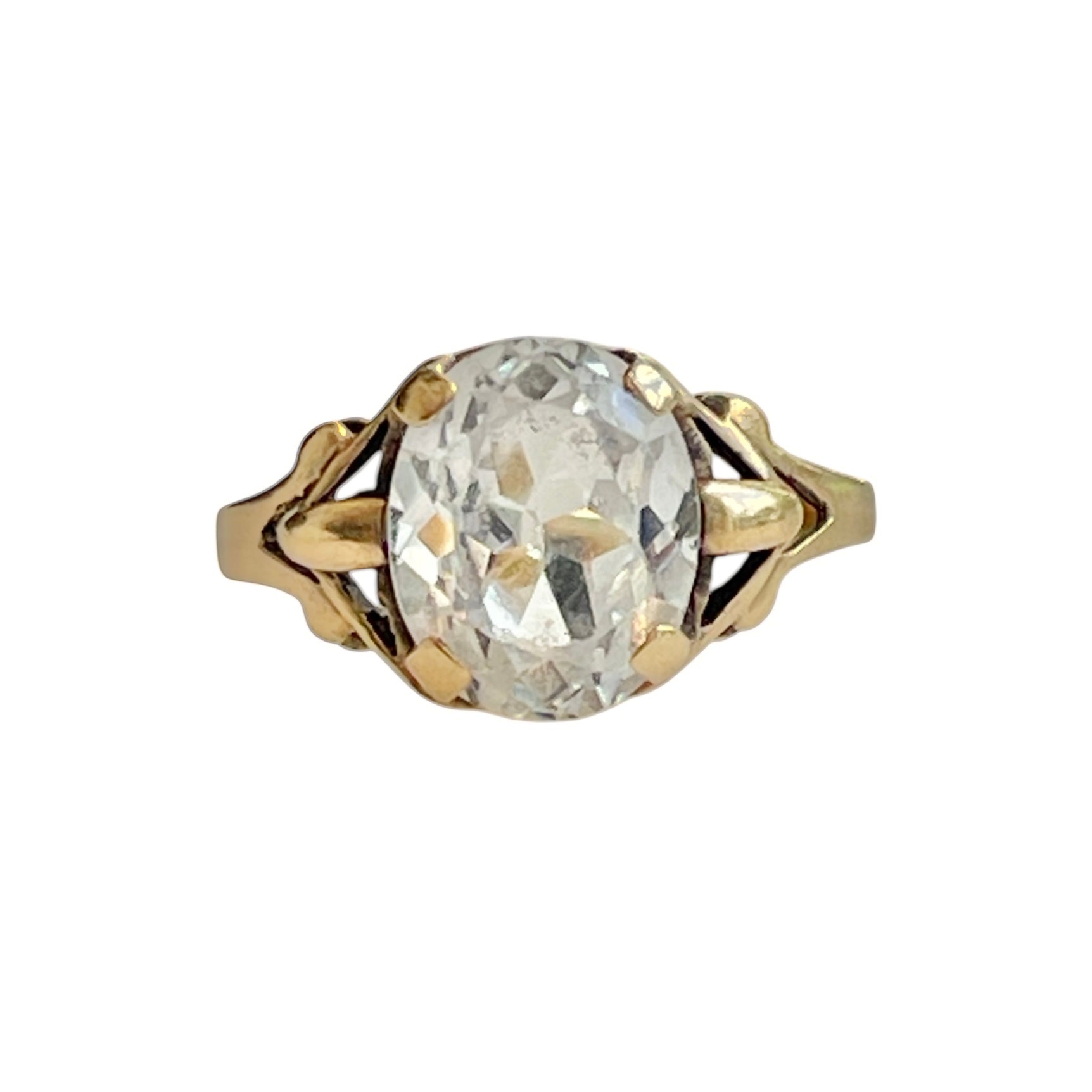 Antique Rock Crystal Ring