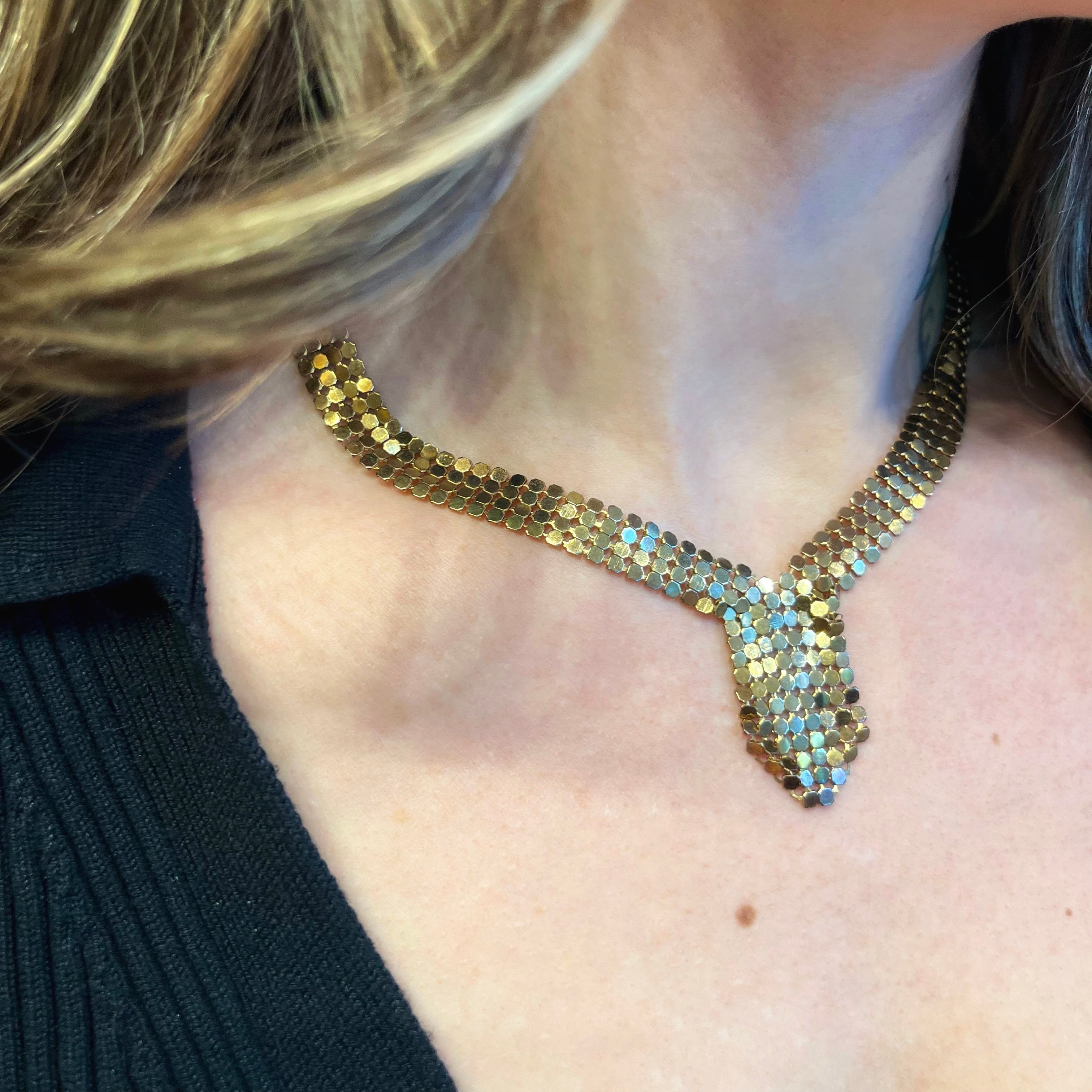 Small Vintage Bib Scarf