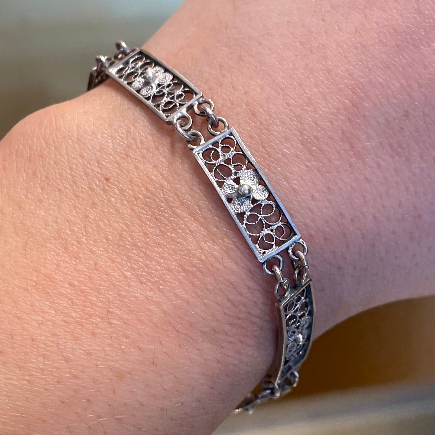 Vintage Cannetille Bracelet