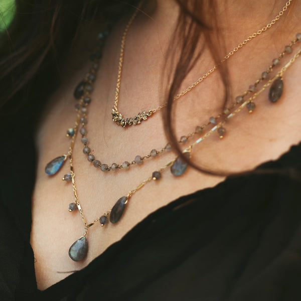 Briolette Drop Necklace