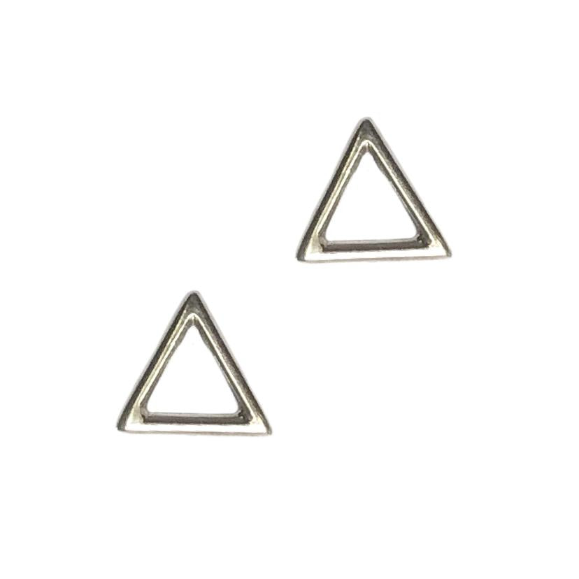 15% Off! Triangle Cut-Out Stud Earrings