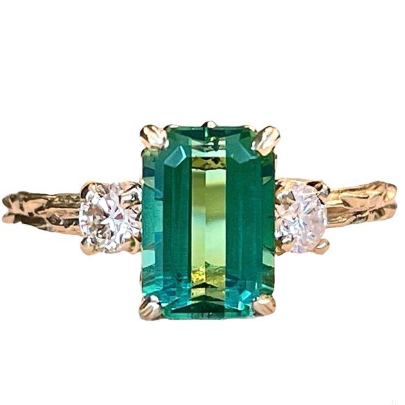 The Tourmaline Trio Fashion Ring